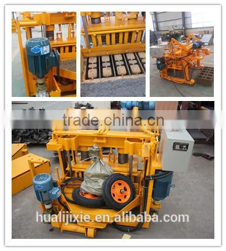 QT40-3a Portable Movable Concrete Block Machine Egg Layer for Sale photo-4