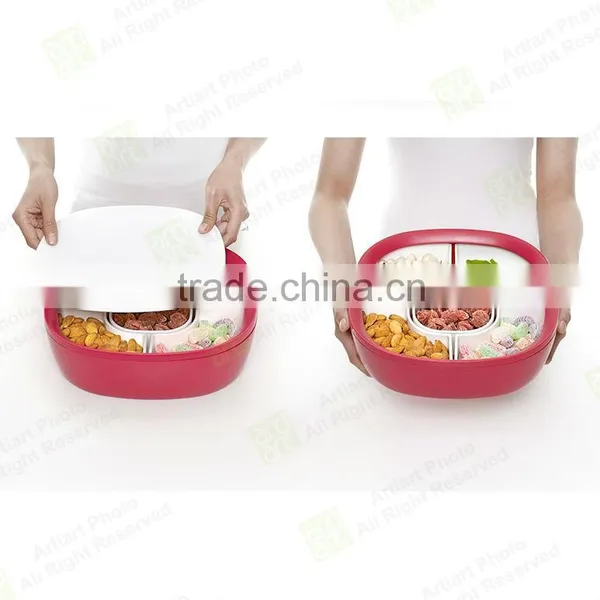 2015 Original New Design Large Size Multi Compartment Chinese New Year Candy Box