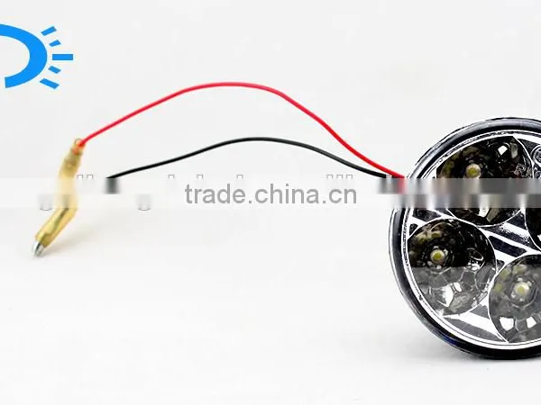 Motercycle DRL LED Truck Backup Light Waterproof Universal Auto Round Reversing Lamp photo-5