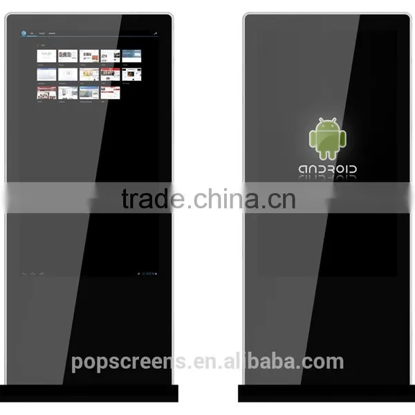 CE Approval Interactive Public Touch Panel Industrial Screen Kiosk 55" IR (ST550A-PD-TS) photo-2