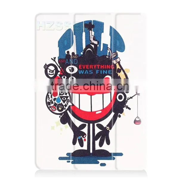 Slim Lightweight PU Leather Smart-shell Folio Stand Case Shockproof Full-body Protective Cover With Auto Wake & Sleep for IPad photo-2