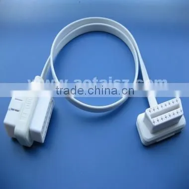 8C Obd Pass Through Male/female to Female Flat Cable for Car Diagnostic photo-2