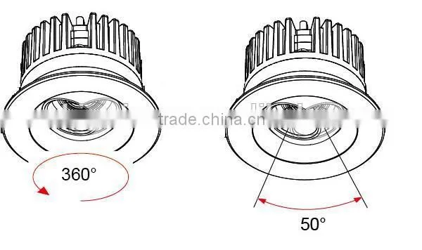 Hot Sale 1.5w Recessed Led Cabinet Lighting 8202A photo-4