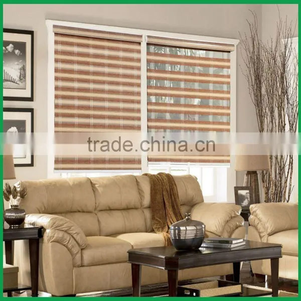 Best Selling Natural Look Custom Zebra Blind Fabric and Zebra Blind photo-3