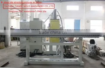 Extrusion T- Die for PP PE Sheet Extrusion Flat Die photo-6