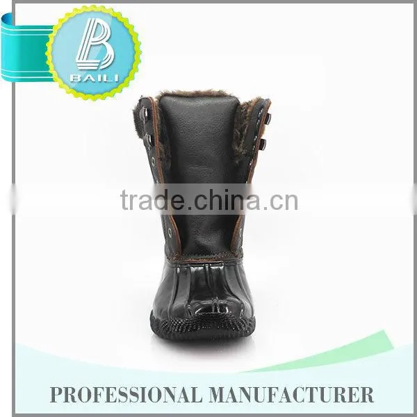 China Supplier Low Price Rubber Cheap Women Rain Boots Size 12 photo-2