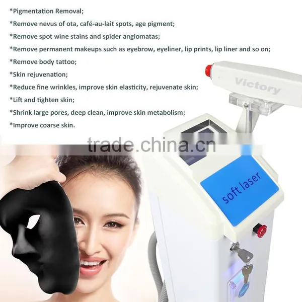 Q-Swiched Nd Yag Tattoo Removal Lasers & Black Doll Laser Cleaning Machine S1030 photo-3