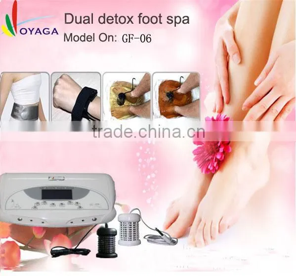 GF-06 Hot Sale Dual Ion Detox Beauty Equipment Beauty Clients Devices photo-3