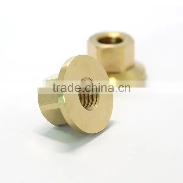 Online Shopping Brass Flange Nut ,brass Hex Nut photo-3
