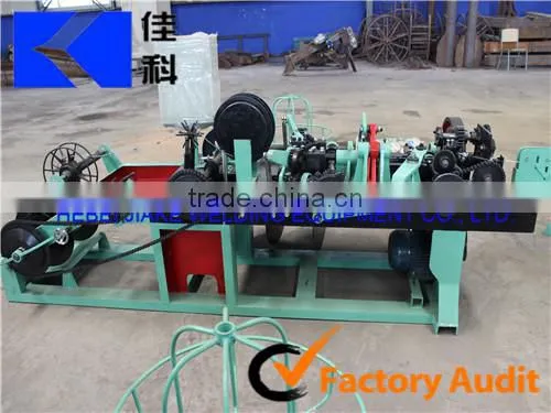 CS-C Type Straight and Reverse Barbed Wire Making Machines JIAKE Factory photo-4