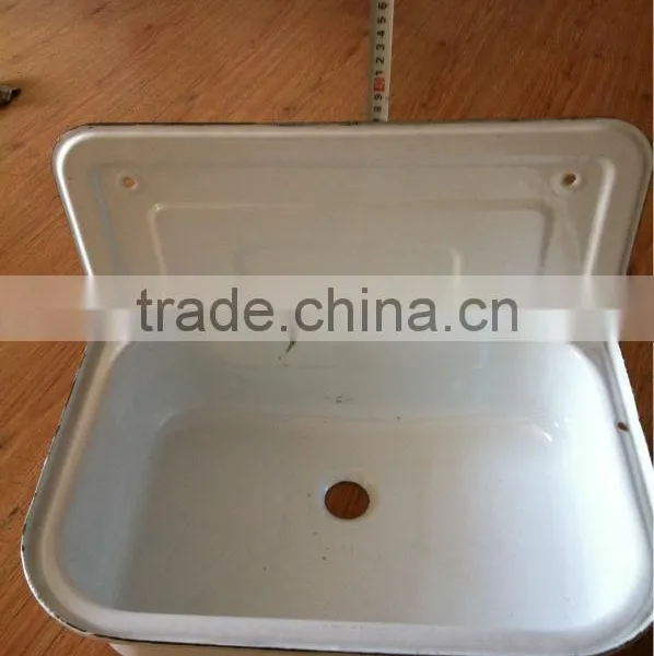 Janitor Sink, Mop Sink, Size: 490x320x370mm, Enamel White photo-3