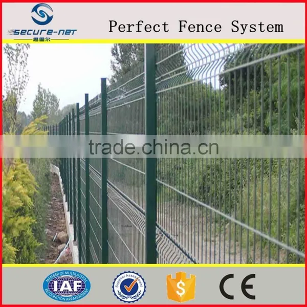 Rust Proof Galvanized PVC Coated Invisible Security Fence Panels photo-3