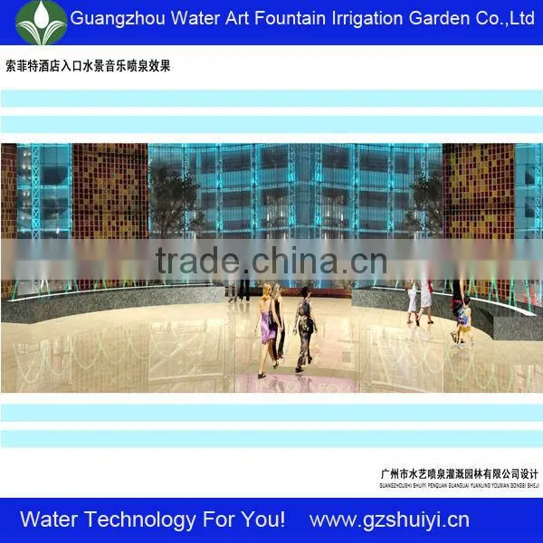 Ceramic Garden Fountain of the International Sofitel Hotel photo-2