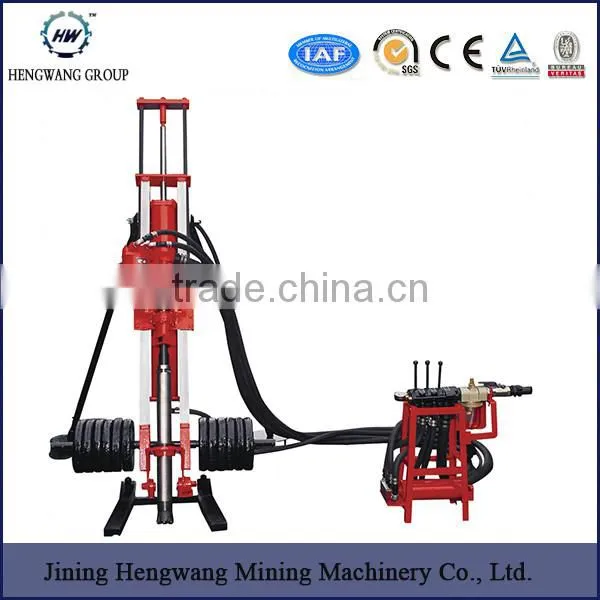 Underground Mine DTH Drilling Rig Portable HQZ-200 DTH Geotechnical Drilling Rig photo-6