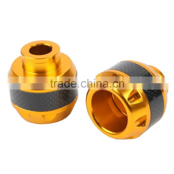 CNC Aluminum Carbon Frame Sliders Crash Protector For Yamaha Honda Moped Scooter photo-5