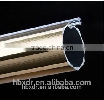Top Grade Champagne Anodized Curtains Rod Aluminium Profile photo-4