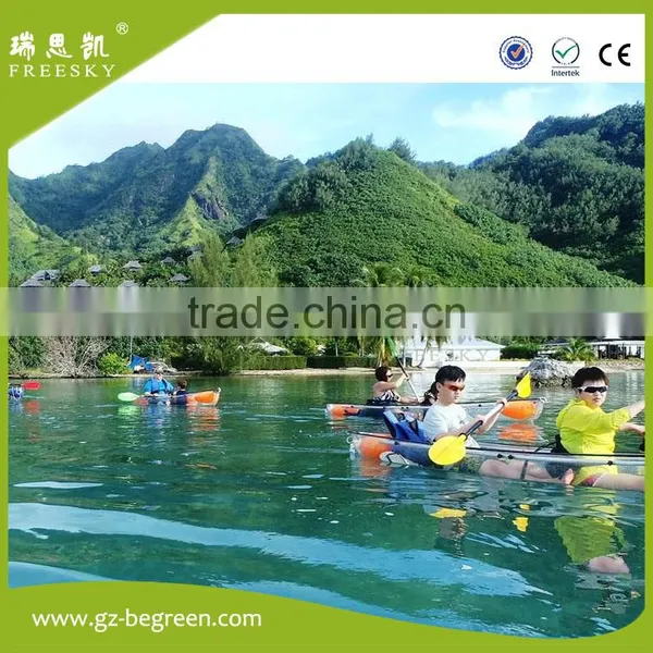 New Design 2 Seat Touring Banana Transparent Boats Ships for Sale photo-6
