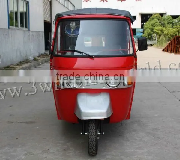 Bangladesh 150cc CNG India Tuk Tuk Bajaj Rain Cover Adult Tricycle for Sale photo-3