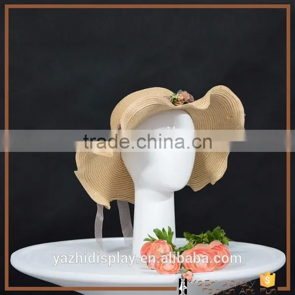 Abstract Egg Fabric Mannequin Head for Hat Wig Display photo-5