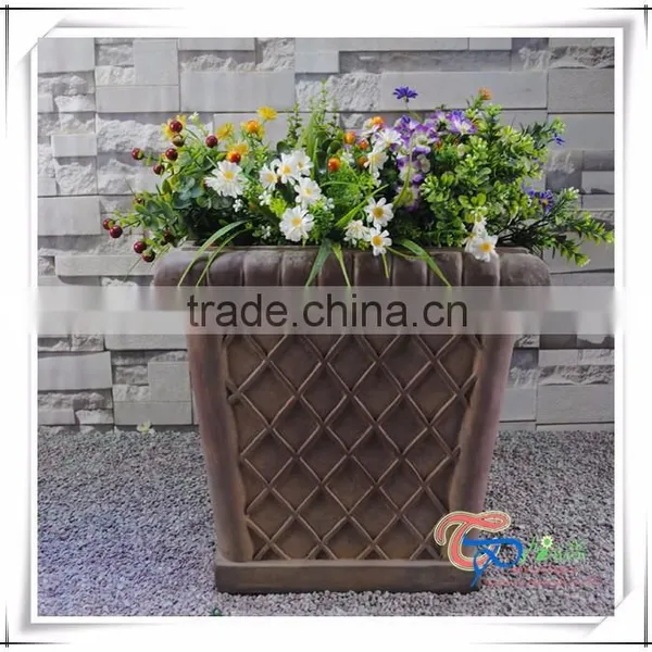 Fiberglass Indoor Flower Planter Pot Container photo-2