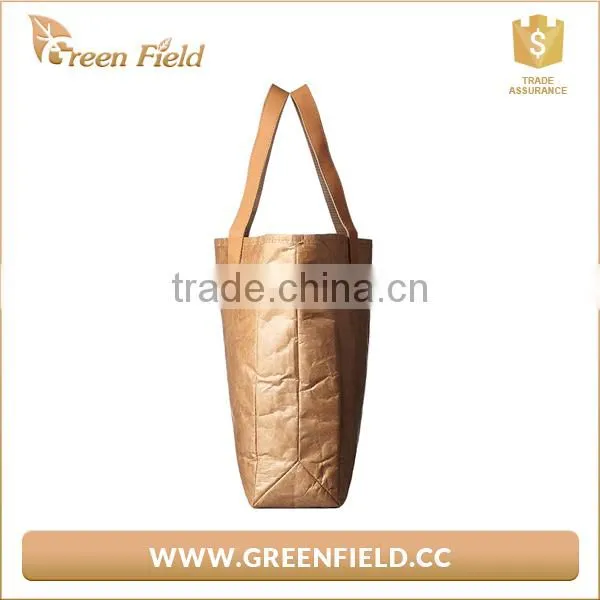 Green Field Eco-friendly Custom Tote Bag Dupont Tyvek Tote Handbags photo-2