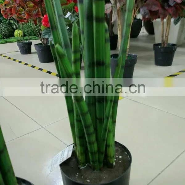 Artifiical Fake Ottelia Alismoides Potted Plant photo-4