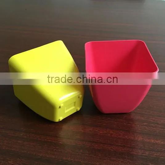 Anhui Wholesale Bamboo Fiber Square Flower Pot photo-3