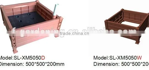 China Online Shopping Decorative Ceramic Pots Modular Plant Box for Garden Flowers photo-2