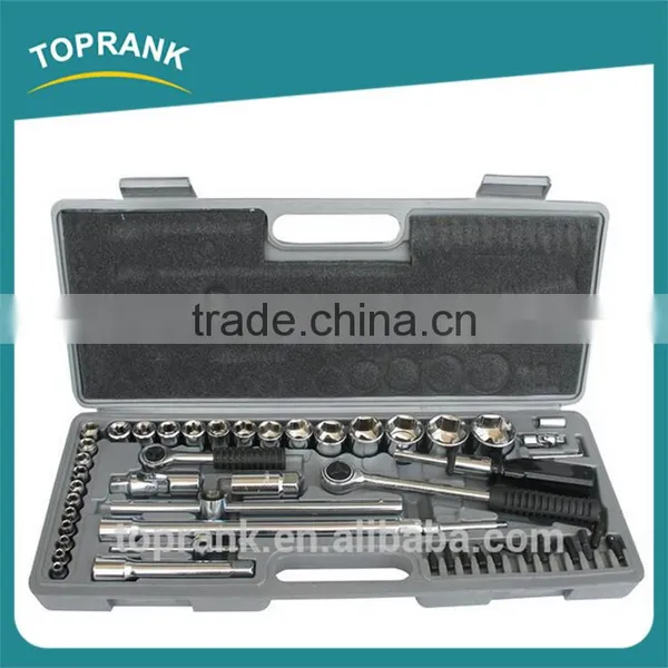 High Quality 52PCS Professional Heavy Duty Box Spanner Socket Set