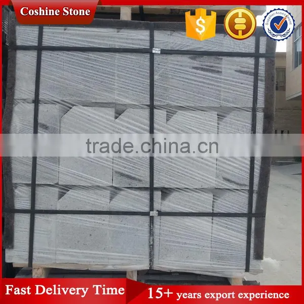 Standard Size Flamed Grey Granite Road Kerbstone With Bevel photo-6