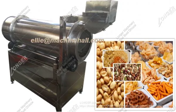 Single-Drum Peanuts Seasoning Machine photo-4