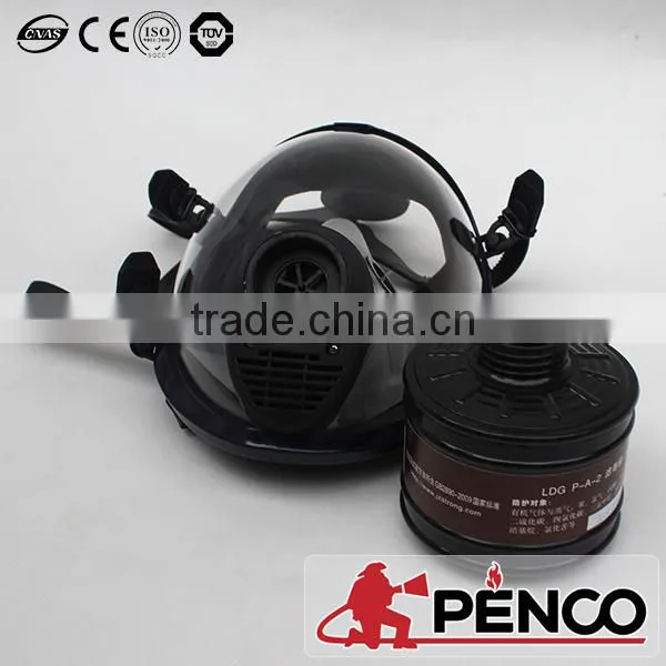PENCO Safety PPE Silicone Chemical Gas Mask Rubber Gas Mask for Sale photo-2