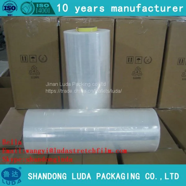 Factory Wholesale Anti Tear Machine Plastic Packaging Stretch Wrap Film Roll photo-2