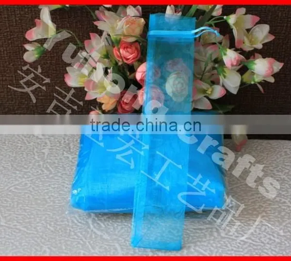Hot Selling Hand Fan Bag Made of Organza photo-2