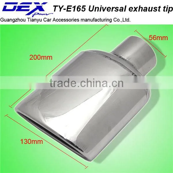 High Quality Auto Part Stainless Steel 304 Universal Exhaust Tip photo-2