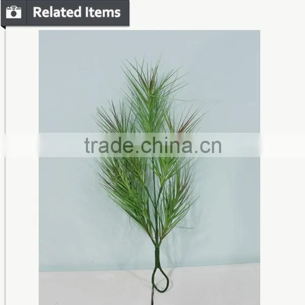 Three Heads Fox Tails Accessory Preserved Grass Grass Bush Decorative Indoor Plants photo-6