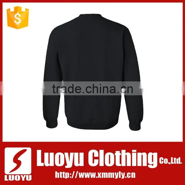 Wholesale Blank Black Sweater photo-3
