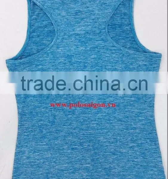WOMEN TANK TOP ,CUSTOMIZE ORDER, HEATHER FABRIC 92% POLY-8%SPANDEX photo-2