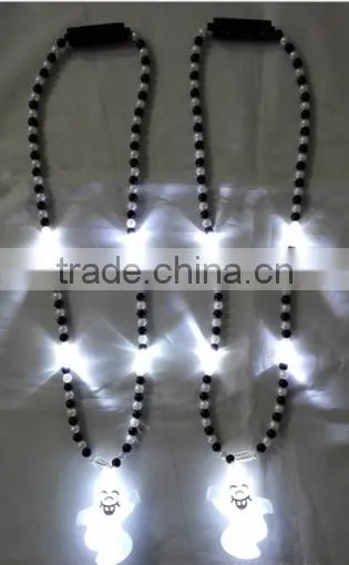 Unique Eye Design Pendant Diy Beads Necklace Handmade Acrylic Beads Eye Pendant Necklace for Halloween Day's Promotion Gift photo-4