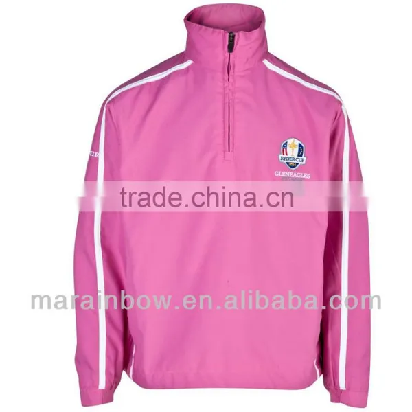 Lightweight Microfleece Golf Jacket Custom Made in UK,voiceless Windshirts Top, Windbreaker for Golf Clothing photo-5