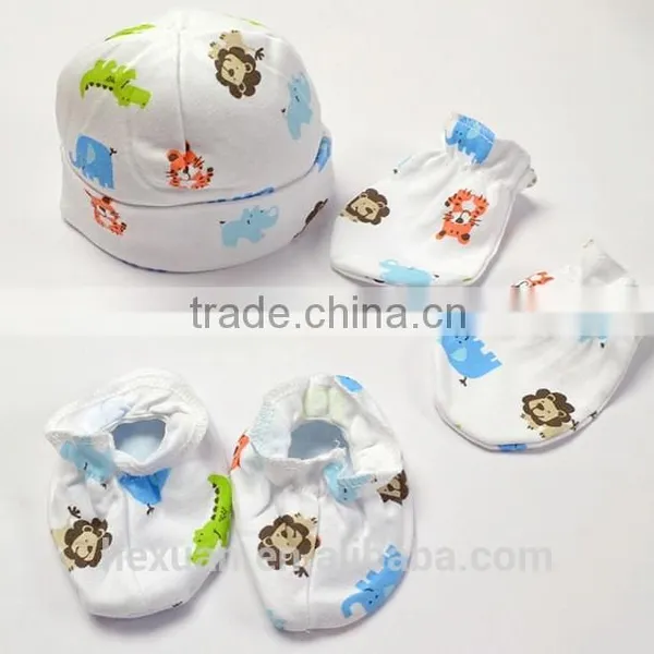 OEM or Stocked ,Baby Mittens, Newborn Infant Baby Mittens,Mesh Bag Baby Baby Mittens Set,baby Socks and Baby Mittens, photo-4