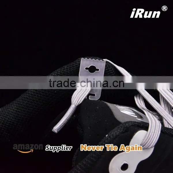 Goodbye Tie Black Flat Elastic Shoelaces For Baby Booties and Infant - Elastic Anchor No-Tie Easy Shoelaces for Trainers photo-3