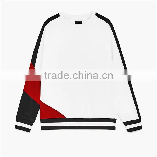 Dongguan Custom Design Color Block Sweatshirt With Raglan Sleeves photo-6