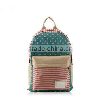 Fashion Canvas Backpack, School Bag, Girl's Bag, Shoulder Bag photo-3