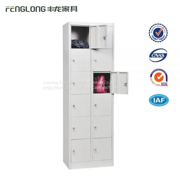 Multi Doors Metal Storage Furniture 12 Door Steel Locker photo-2