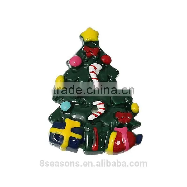 High Quality Christmas Tree Two Holes Resin Button for Garments Jewellry photo-2
