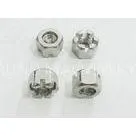 S S Heavy Hex Castle Nut / go Kart Racing Accessories Screws