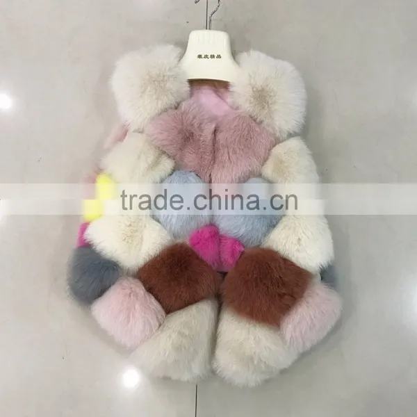 SJ043 Newest Design Colorful Top Quality Fox Apparel Gilets