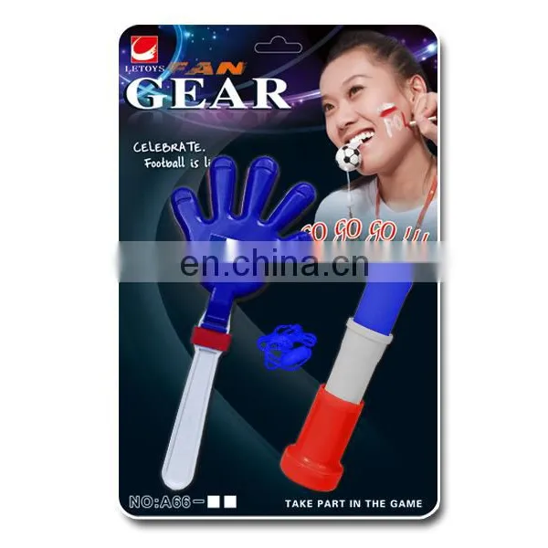 France Fans Cheering Plastic French Horn With Flag photo-6
