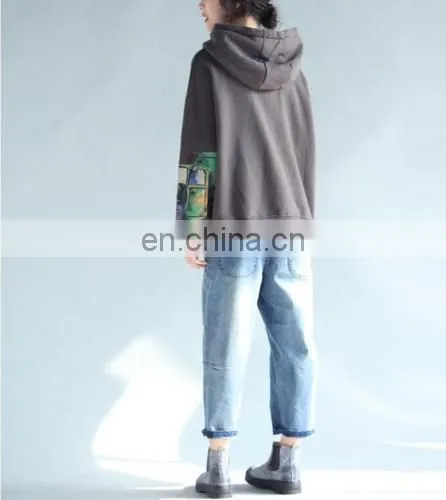 Fashion Hooded Sweater Winter Women Casual Short Sweatshirt Pullover Hoodies photo-5